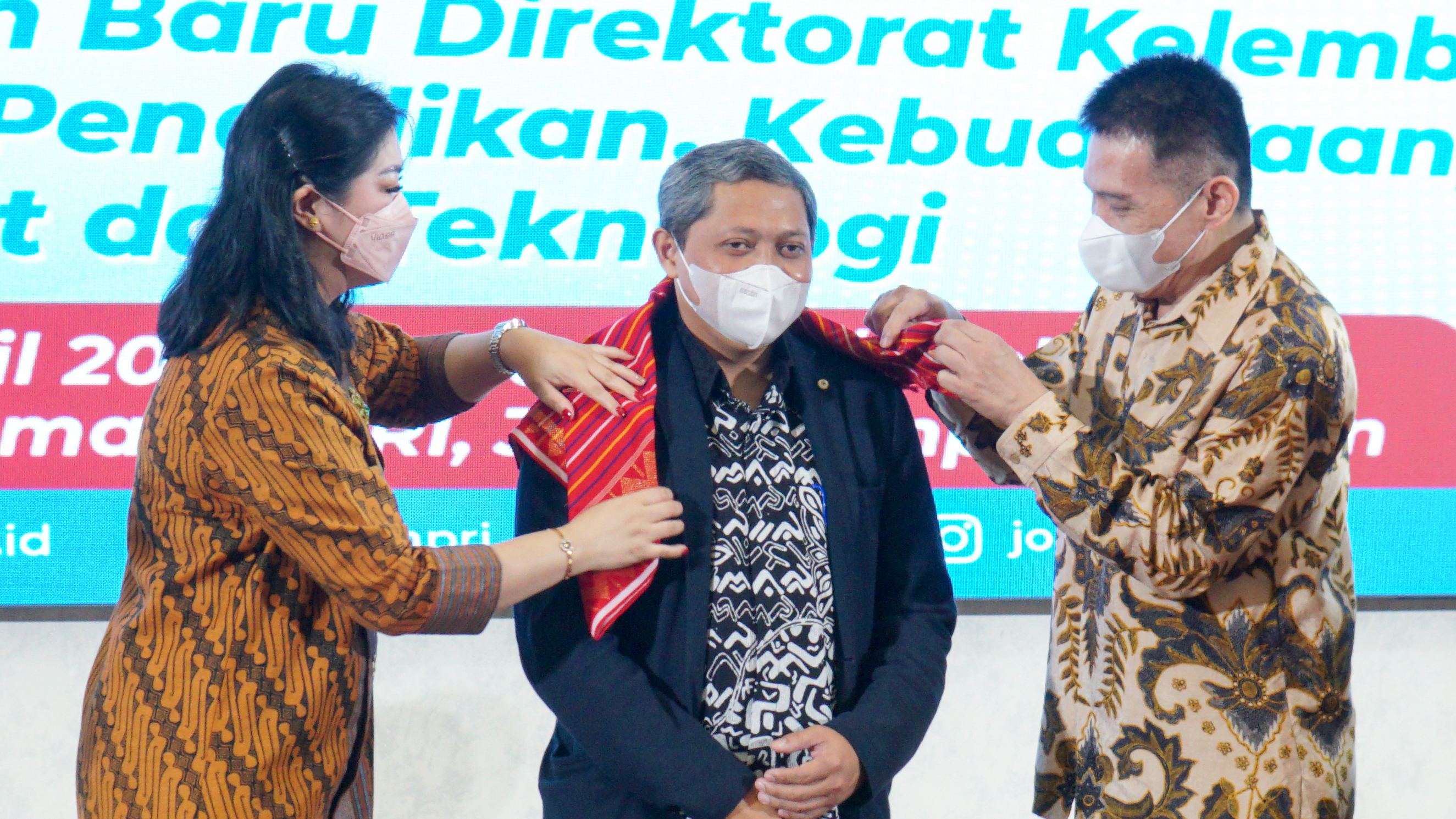 Founder, Rektor UNPRI bersama Direktur Kelembagaan Dikti